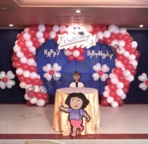 birthday Playful Cocomelon Theme Balloon Decor