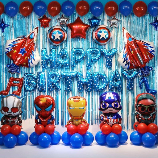 Super Hero Birthday Party Decorations 