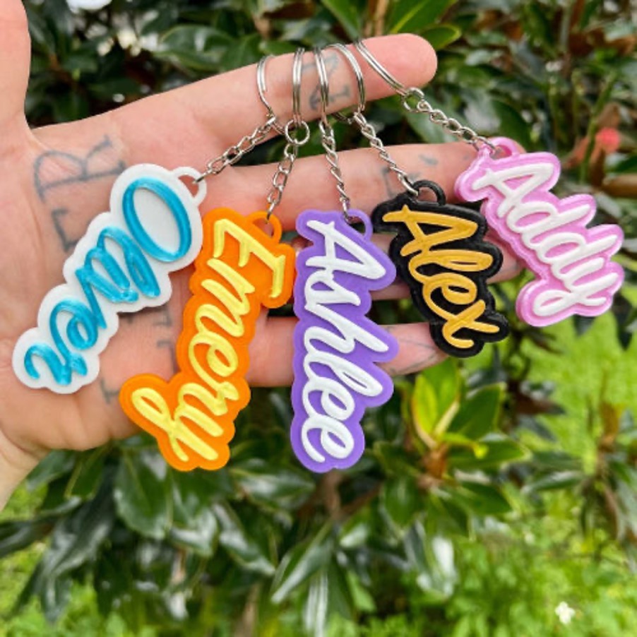 Personalized Name Keychain 