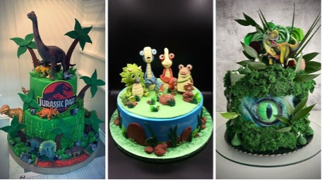 Dinosaur Birthday Cakes 