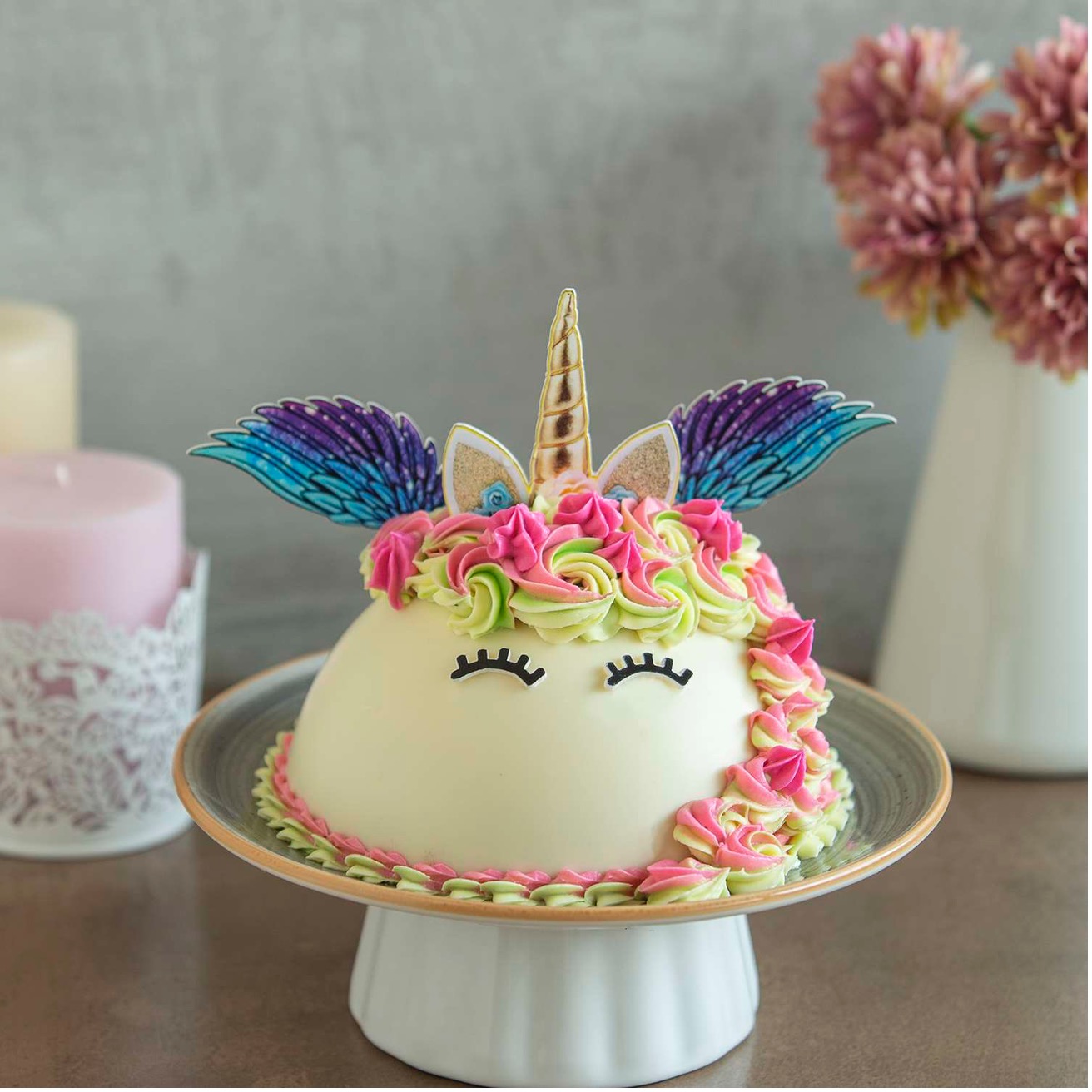 White Chocolate Rainbow Unicorn 