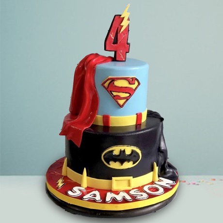 Superhero Cake 