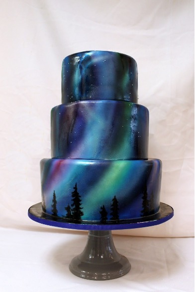 Galaxy cake