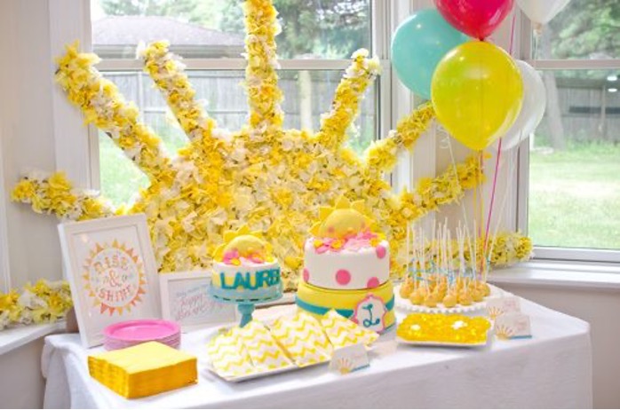 Our Little Sunshine Birthday Party 