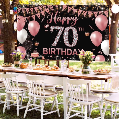 70th Birthday Decorations