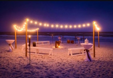 Birthday Party Ideas - Beach Bonfire