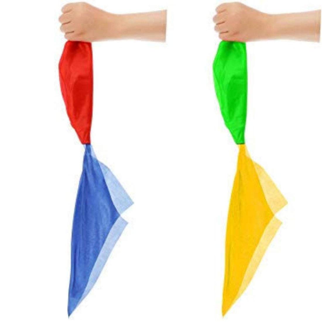 Colour Changing Hand Kerchief Magic Trick